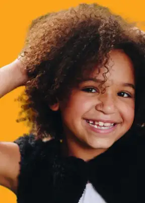 Smiling young girl